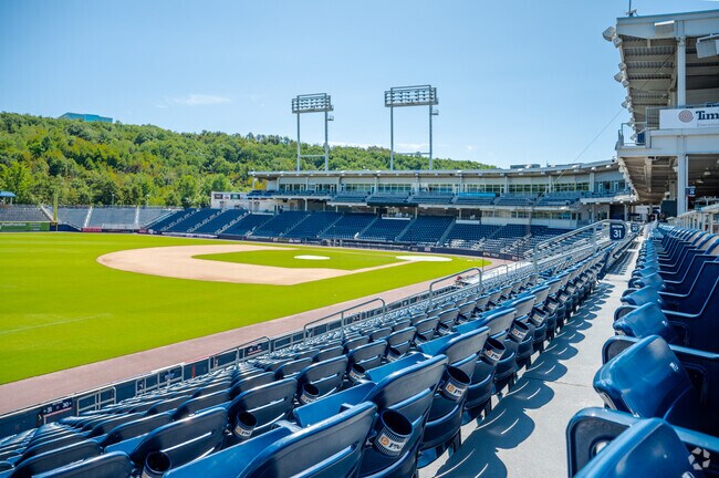 Grab a seat and enjoy a game in Moosic at the PNC Field.