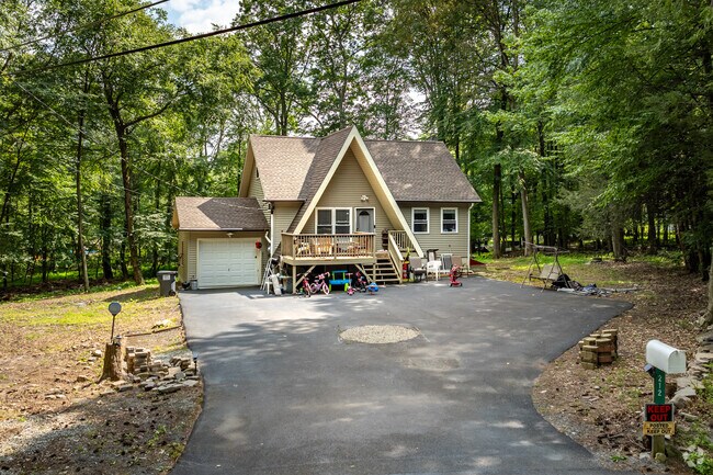 1970s - and older - cabin style homes are uniquely curious and prevalent in Pocono Haven, PA.