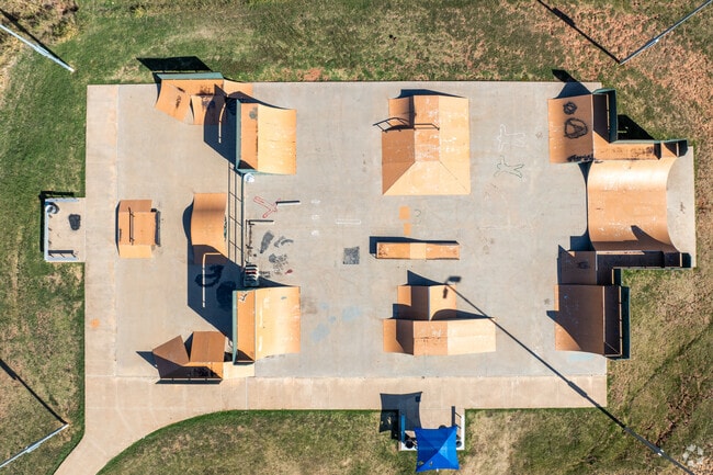Practice your skating skills at McMahon Park's skate park.