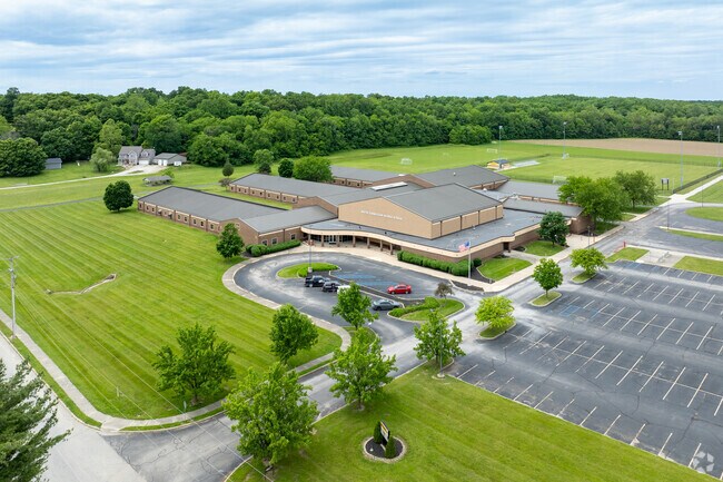 South Vermillion Public Middle School aerial.