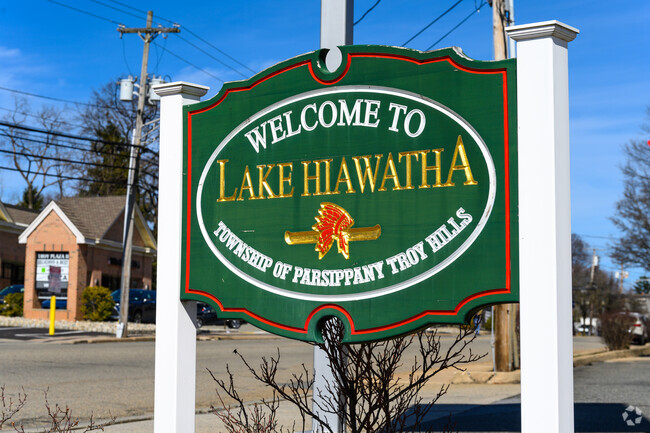 Welcome to Lake Hiawatha, in the township of Parsippany-Troy Hills.