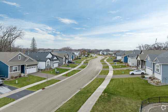New housing developments can be found in Coon Rapids.
