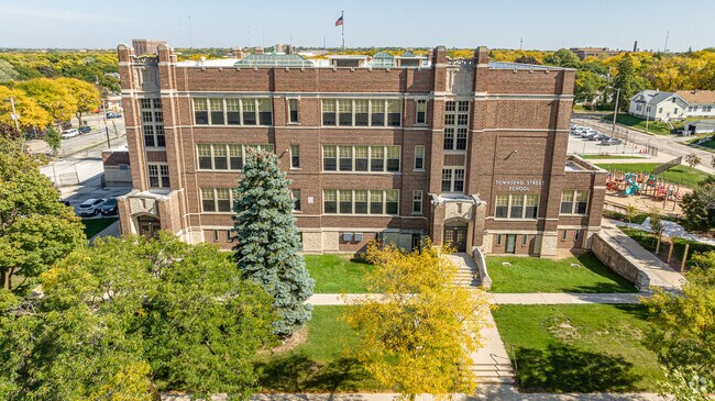 Send your elementary and junior high schoolers to the Townsend Street School in Sherman Park.