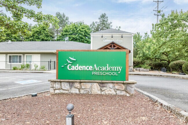 The Signage for Cadence Academy in Tualatin, OR.