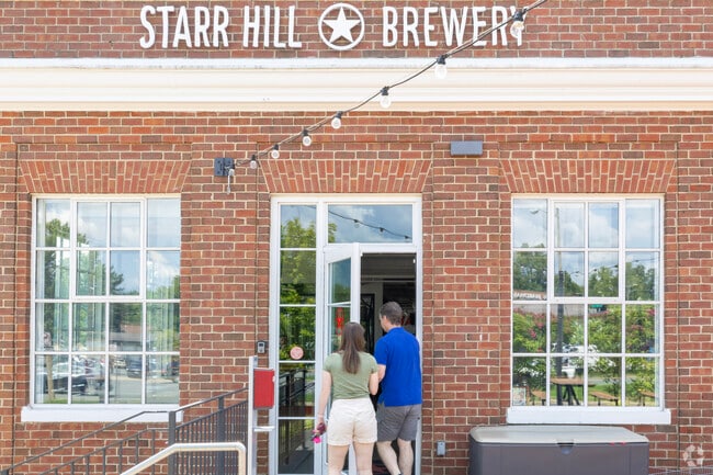 Starr Hill Brewery, the namesake of the neighborhood, is a popular beer throughout Virginia.