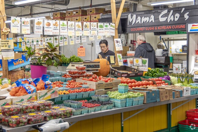 You can find the freshest produce at the Amish Market in Flying Hills.