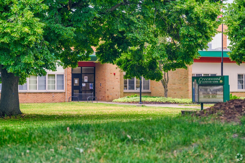 Greenwood Elementary School is part of the Kalamazoo Promise, a free college tuition program.