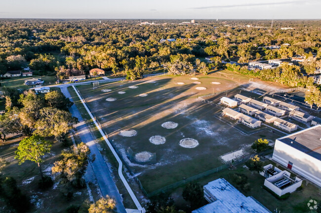 Southwestern Middle School offers outdoor areas for West DeLand student sports and activities.