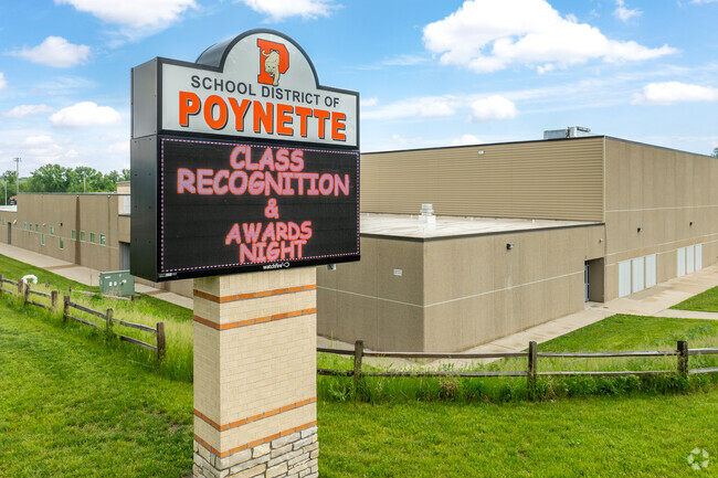 Poynette High School in Poynette, WI has 307 students in grades 9-12.
