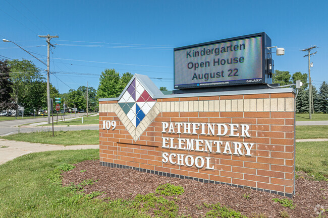 Pathfinder Elementary School is located in Fremont, Michigan.