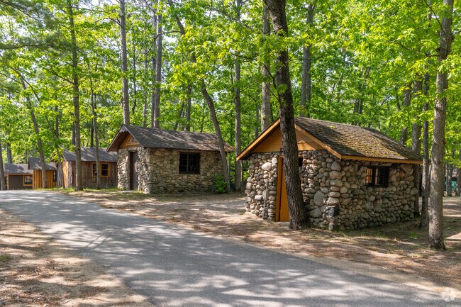 Richard Hans Keydel practice cabin is set in the bucolic setting at Interlochen.