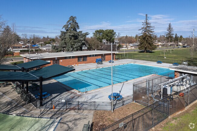 Tahoe Park community pool is open during the summer months.