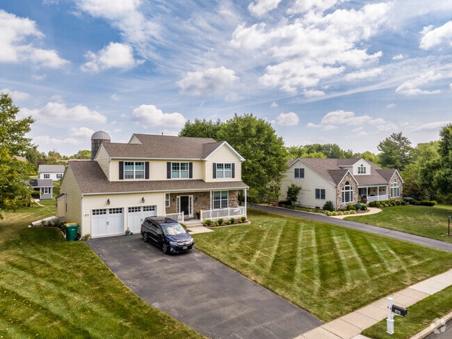 Contemporary homes give families plenty of space in Upper Gwynedd Township.