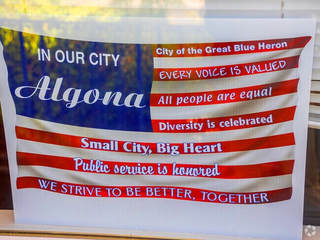 Algona is a Small Town with a Big Heart.