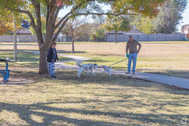 Siler Park is a great place to take your dog for a walk.