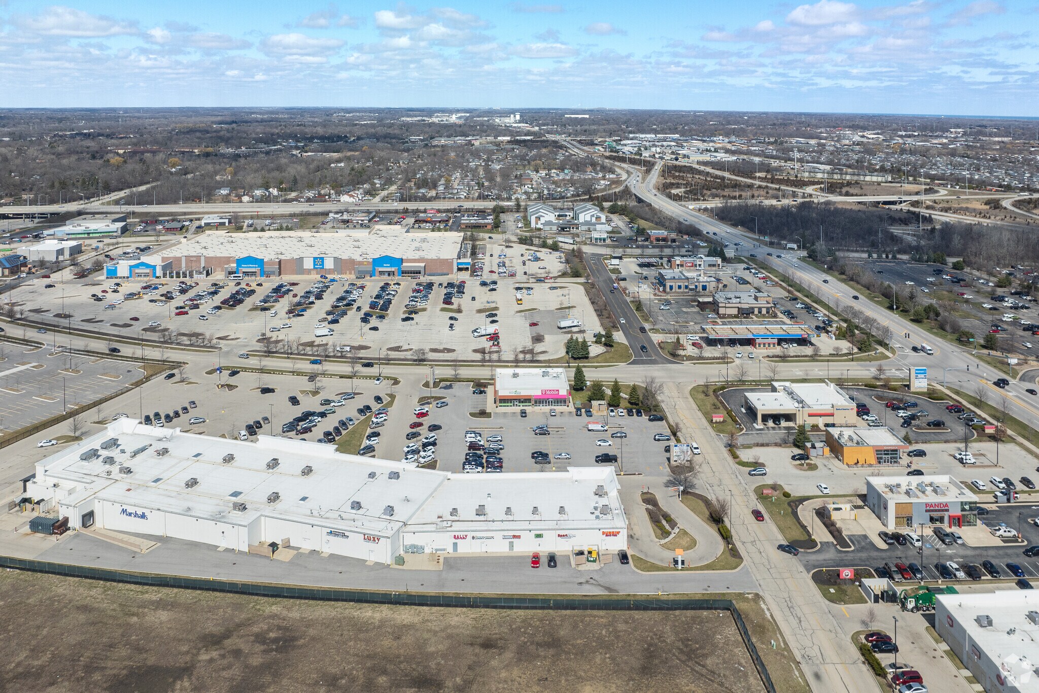 Southwest Waukegan residents have access to abundant highways and retail centers.
