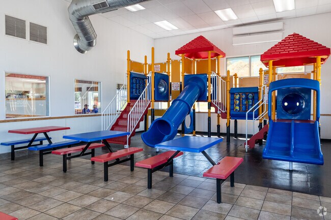 Kids can play at the indoor playground at Arctic Circle in Copper Hills.