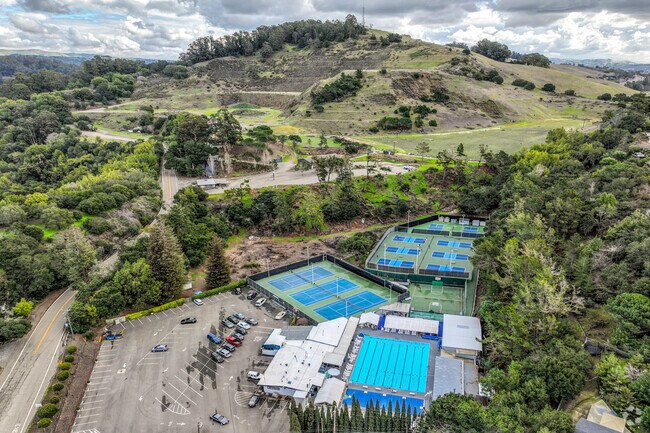 Bay-O-Vista Tennis and Swim Club is one of the highlights of this neighborhood.
