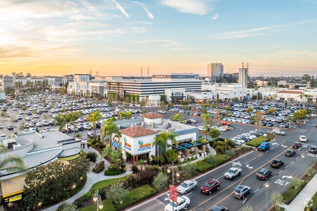 Bella Terra in Huntington Beach is a large shopping plaza with dining and shopping options.