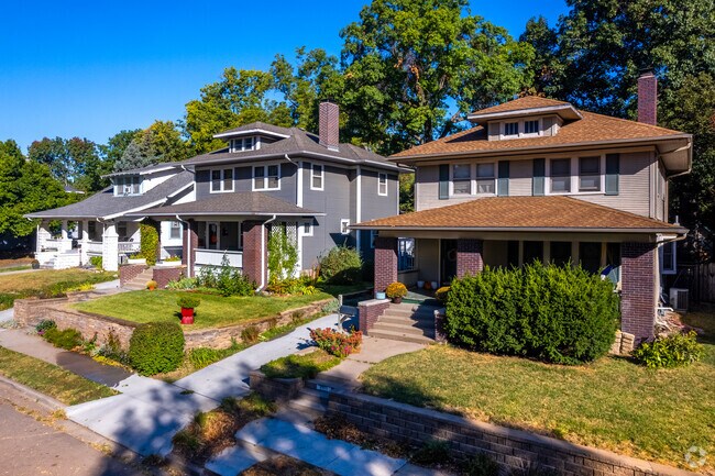 Thoroughly renovated bungalows from the 1920s can be found throughout Irvingdale.