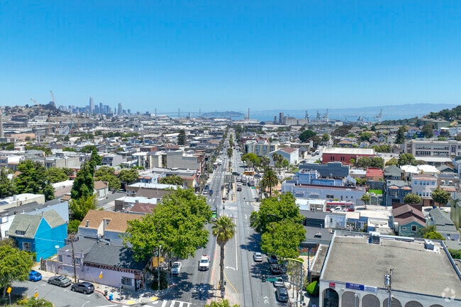 3rd Street is the heart of the Bayview neighborhood.