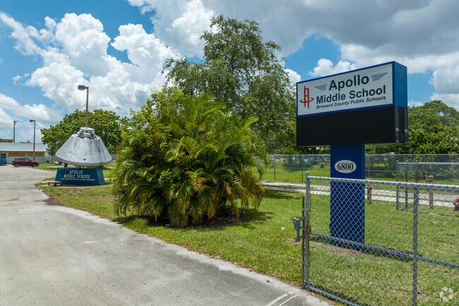 Apollo Middle School is part the Broward County Public schools