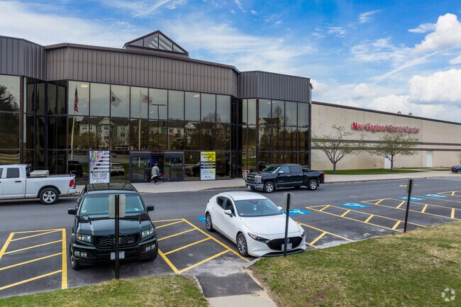 The New England Sports Center is a two-story ice-skating facility in Marlborough.