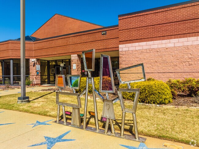 Artwork themed for the children of Northwood Elementary School of East Roseville Parkway of Roswell