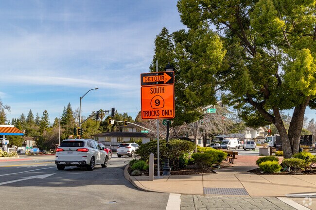 Fruitvale West neighbors can use Highway 9 and drive to the Santa Cruz Mountains.
