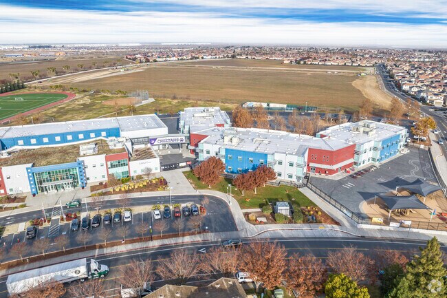 The beautiful campus of H. Allen Hight Elementary School includes modern amenities for students.