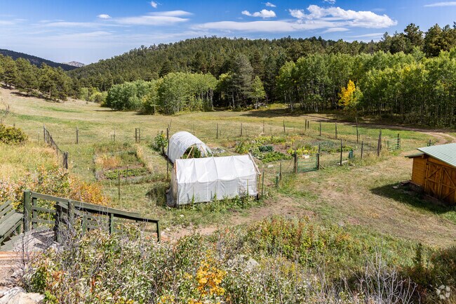 Bar-K Ranch features a community garden.