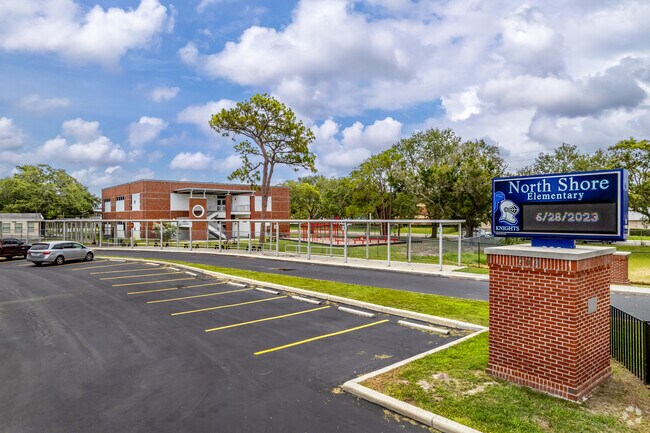 Harcourt families attend North Shore Elementary, rated B by Niche.
