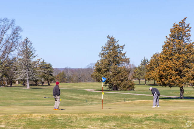 The Blackwells Mills area boasts several golf courses that provide a scenic and enjoyable experience for players of all skill levels, often featuring lush landscapes and well-maintained greens.