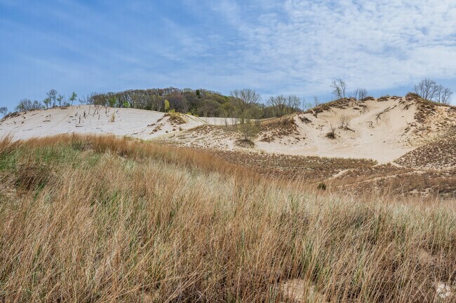 Warren Dunes State Park near Shorewood-Tower Hills-Harbert is a beautiful beach park.