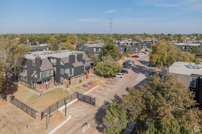 Condos are also a housing option in the Camelot Bel-Aire neighborhood.