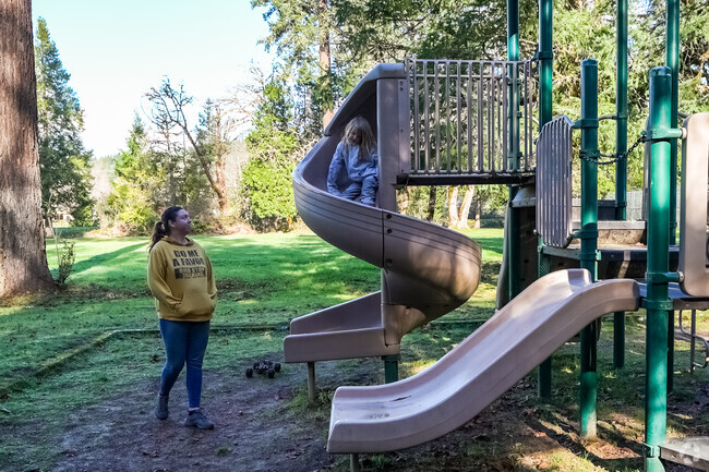 Oakridge Greenwaters Park is a great spot for families to enjoy.
