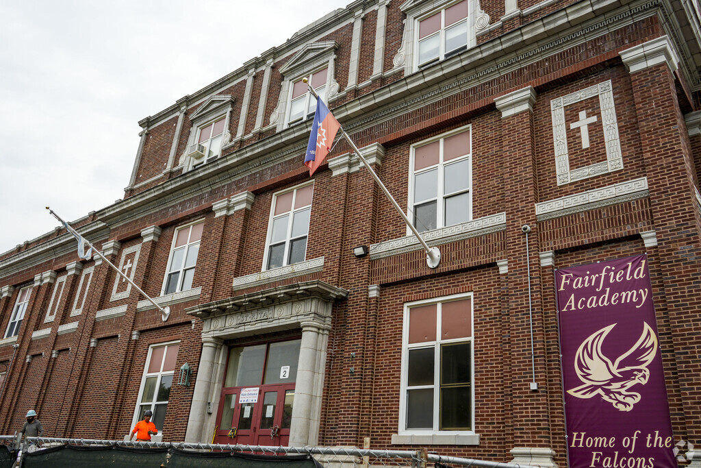 Fairfield Elementary Academy building in Chicago Lawn.