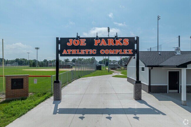 Joe Parks Athletic Complex hosts events for youth and high school leagues.