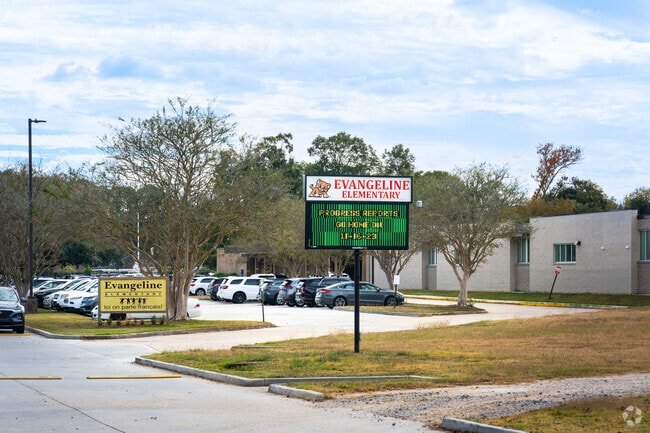 Evangeline Elementary School has an overall Niche grade of B- minus.