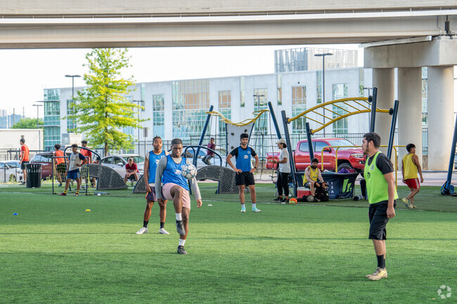 Work on your skills at Magic City Futbol at City Walk Park next to Enon Ridge.