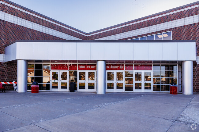 Carl Junction Junior High School has an average enrollment of around 500 students.