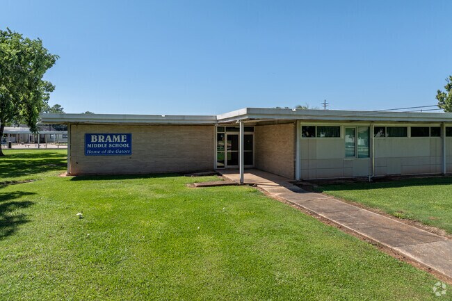 Brame Middle School is a home of learning for Four Leaf Village students.