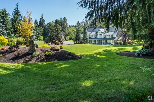 In Cathcart, houses sit on half-acre land plots.