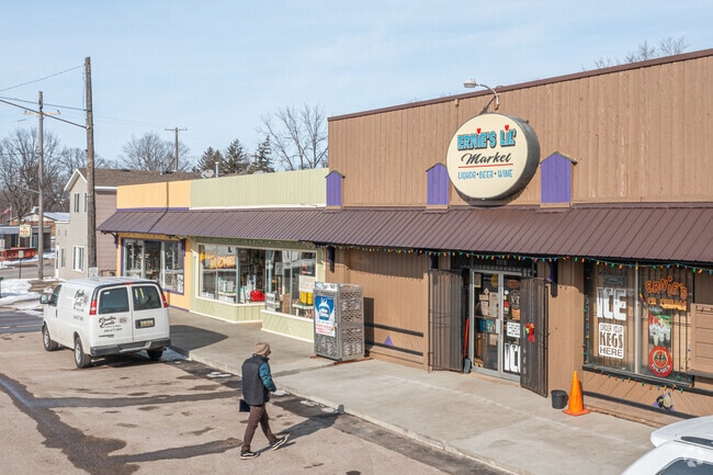 Ernie's Lil Market is a local liquor store in Wright Township.