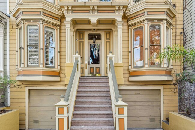 Entrance stairs (building facing north)