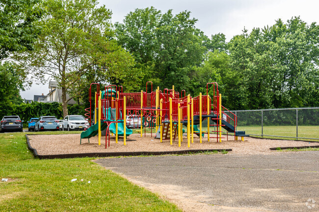 Harrison Elementary School have safe and modern playgrounds in Roselle.