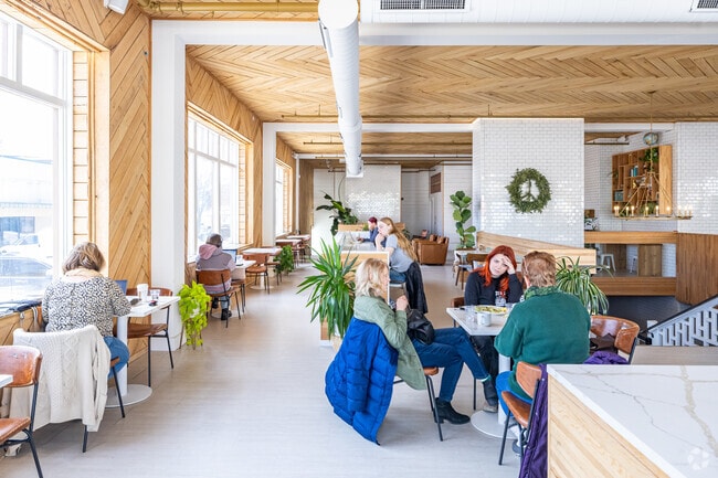 Darien folks can visit cafes like Boxed and Burlap in Delavan, which features an art studio.