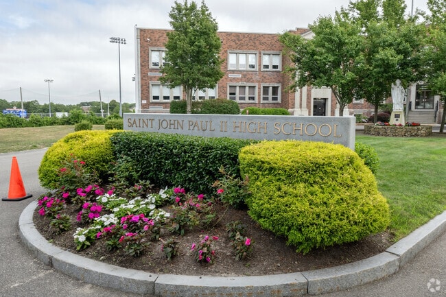 A supportive atmosphere is part of the ethos at St. John Paul II School - High School Division.
