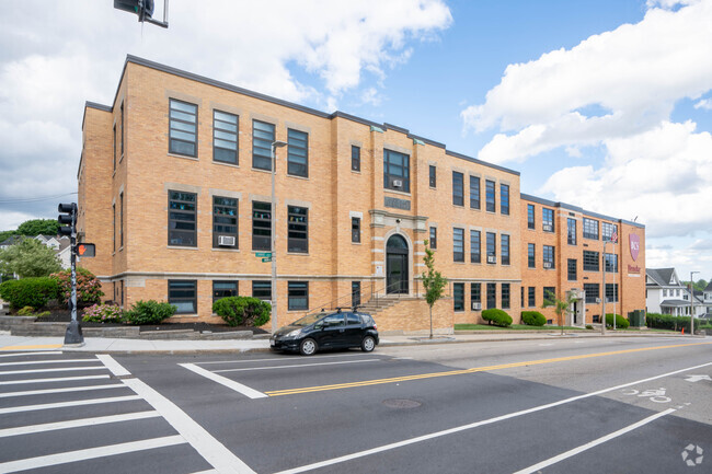 St. Clare high school is located in the Roslindale neighborhood.