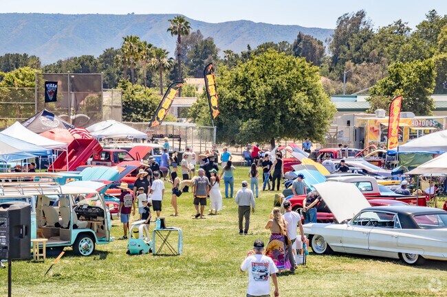 Rows upon rows of cars lined the lawn at Murrieta's Father's Day Car Show.